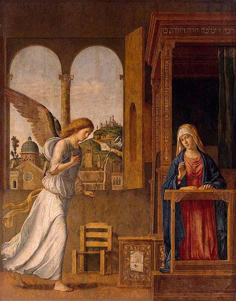 CIMA da Conegliano The Annunciation oil painting image
